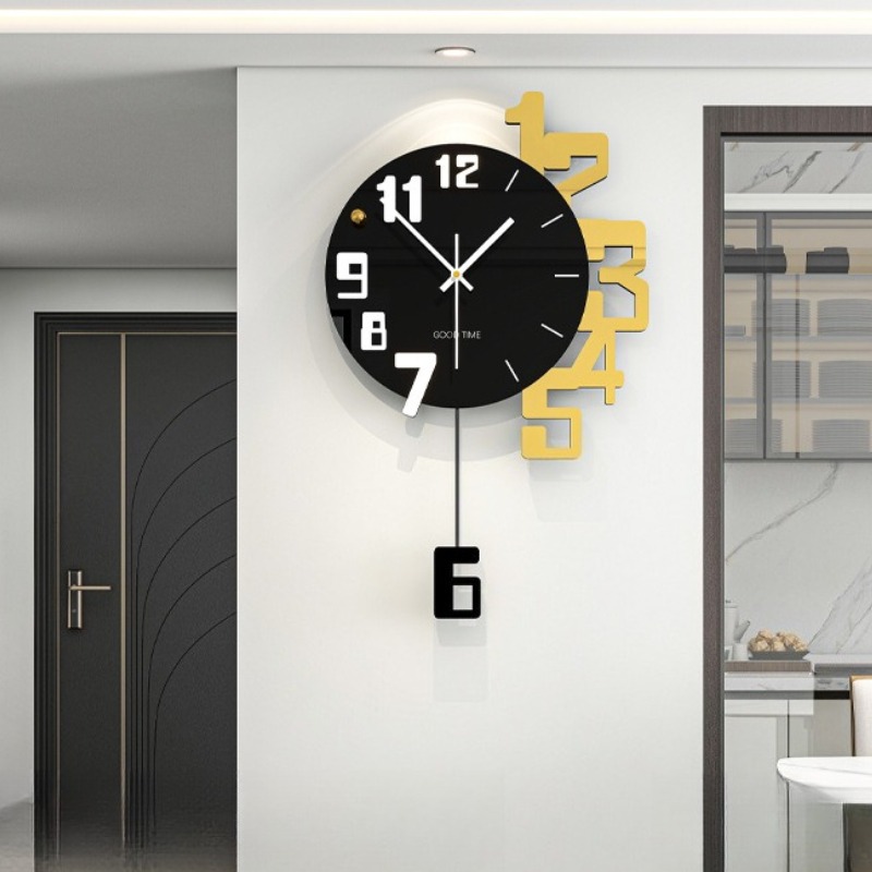 高級壁掛け時計 リビングルーム モダン シンプル 壁時計 デ - Luxury Watch Wall Clock のレビューと価格