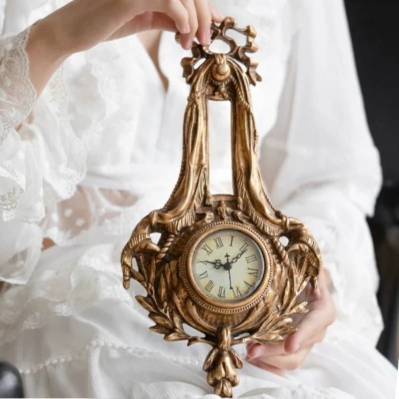 ヴィンテージ壁掛け時計高級壁掛け時計クリエイティブリビングル - Luxury Watch Wall Clock のレビューと価格