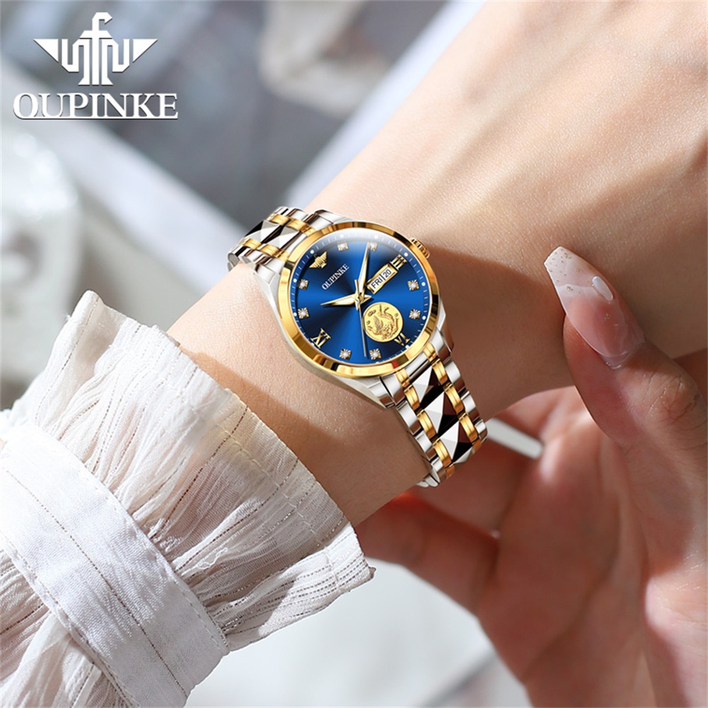 OUPINKE レディース腕時計 エレガント 高級 トップブ - Luxury Watch Brands Logo のレビューと価格