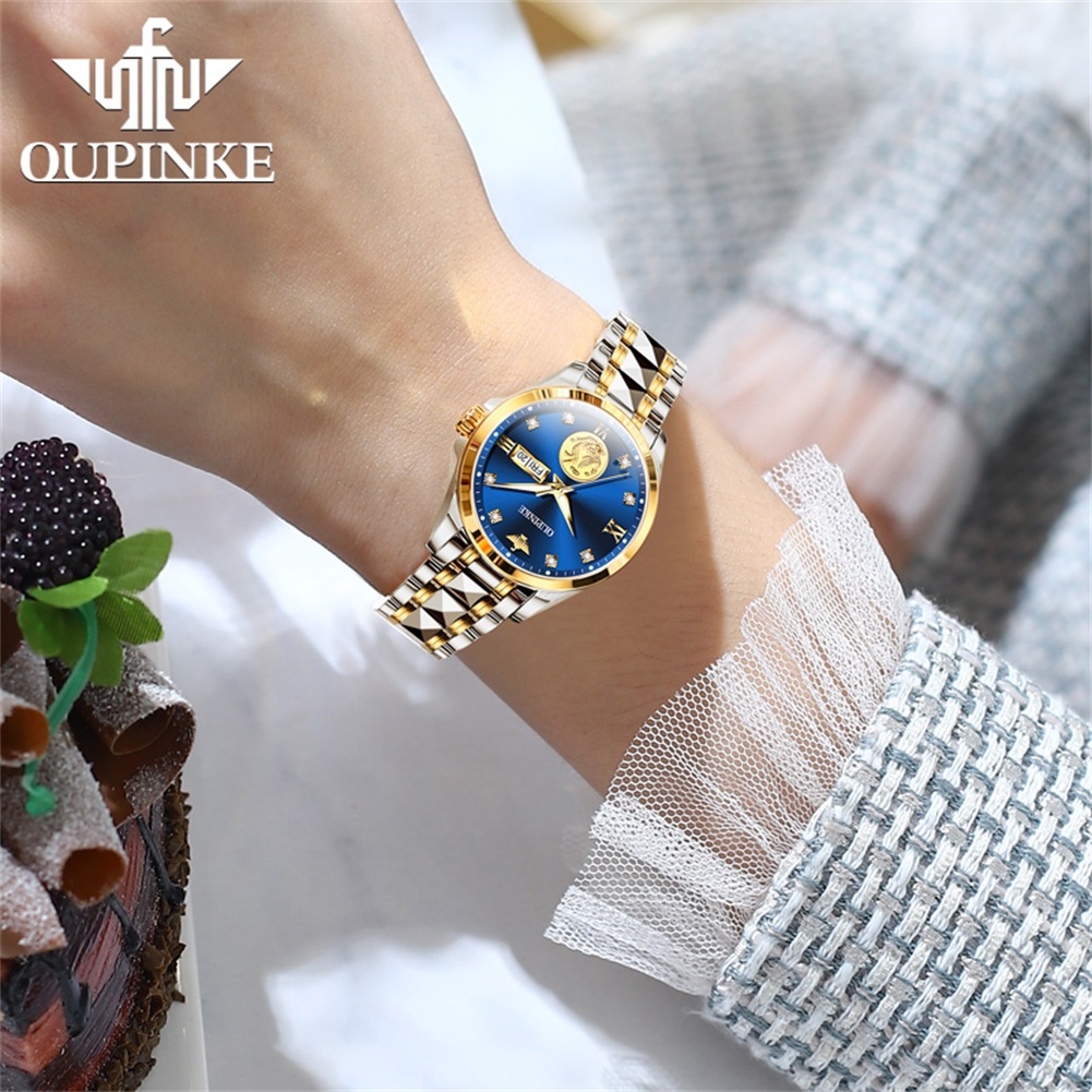 OUPINKE レディース腕時計 エレガント 高級 トップブ - Luxury Watch Brands Logo のレビューと価格